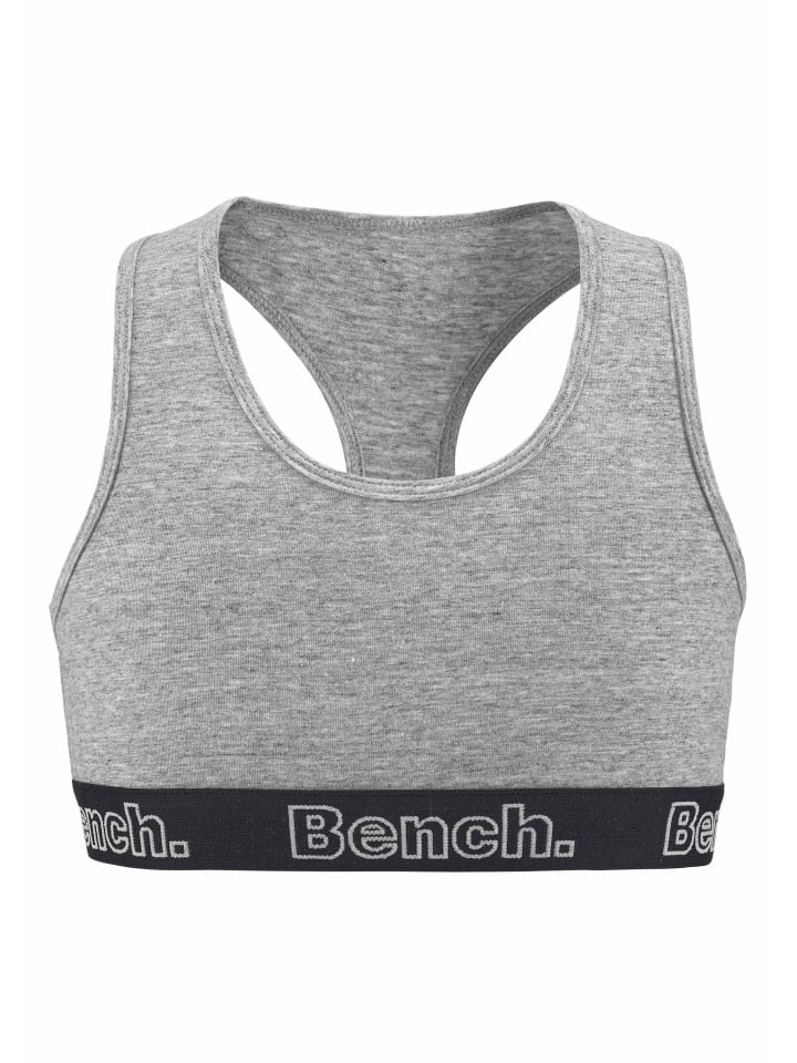 Bench Bustier in schwarz / weiß / grau-meliert günstig kaufen