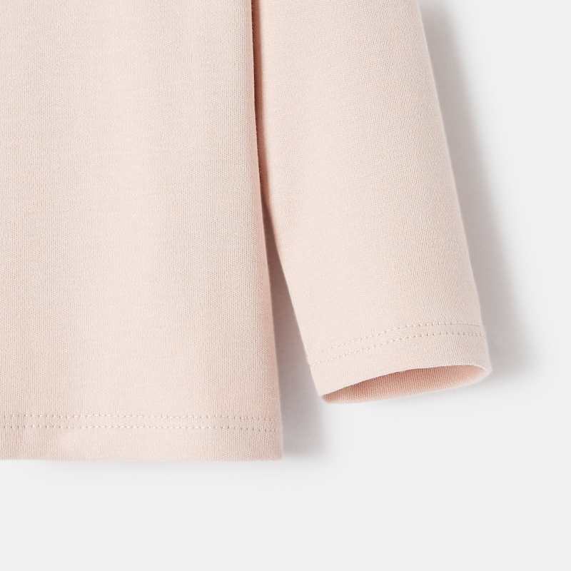 T-shirt en jersey épais et motif grand cœur rose bébé fille Absorba
