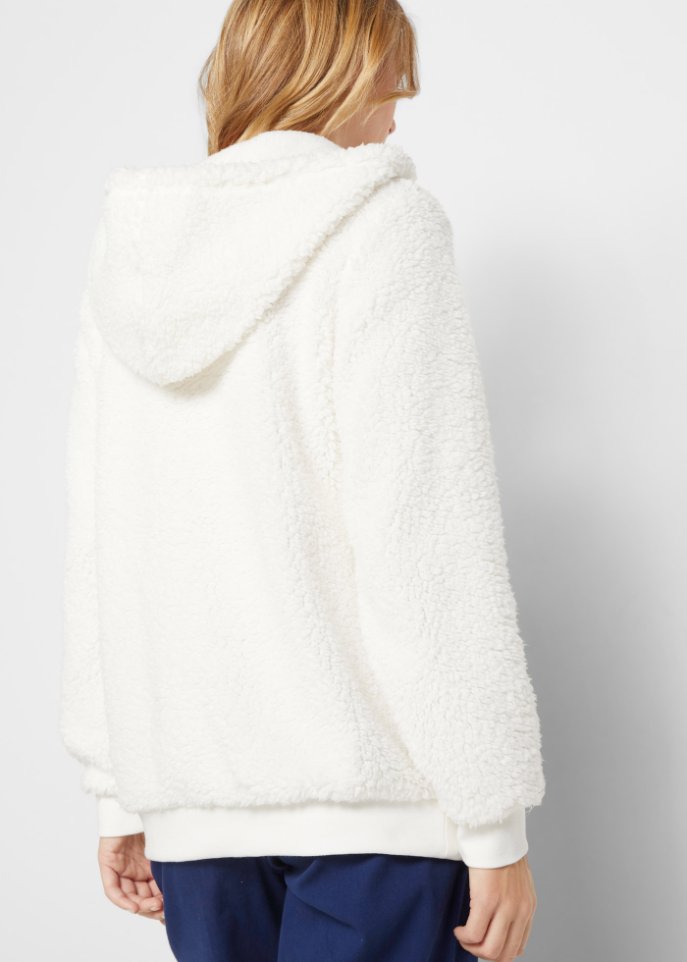 Teddy-Fleeceshirt, Pullover