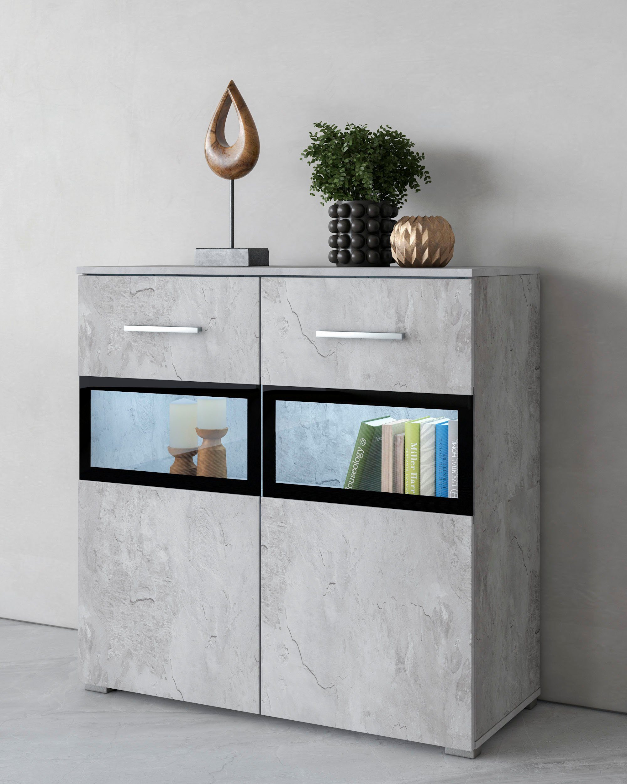 Helvetia Sideboard Sarah, Breite 91 cm