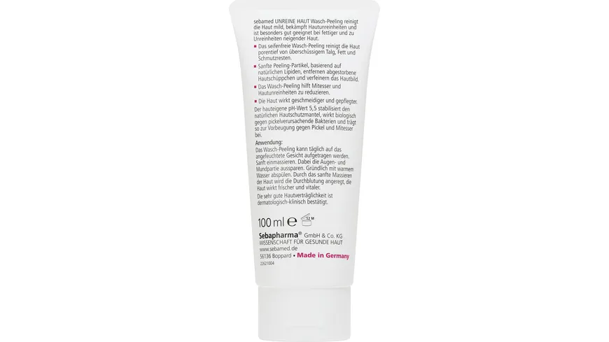 Sebamed Unreine Haut Waschpeeling 100ml 100 ml