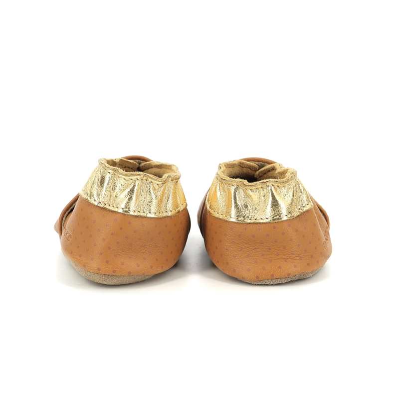 Chaussons cuir tannage vegetal Cute Elefant