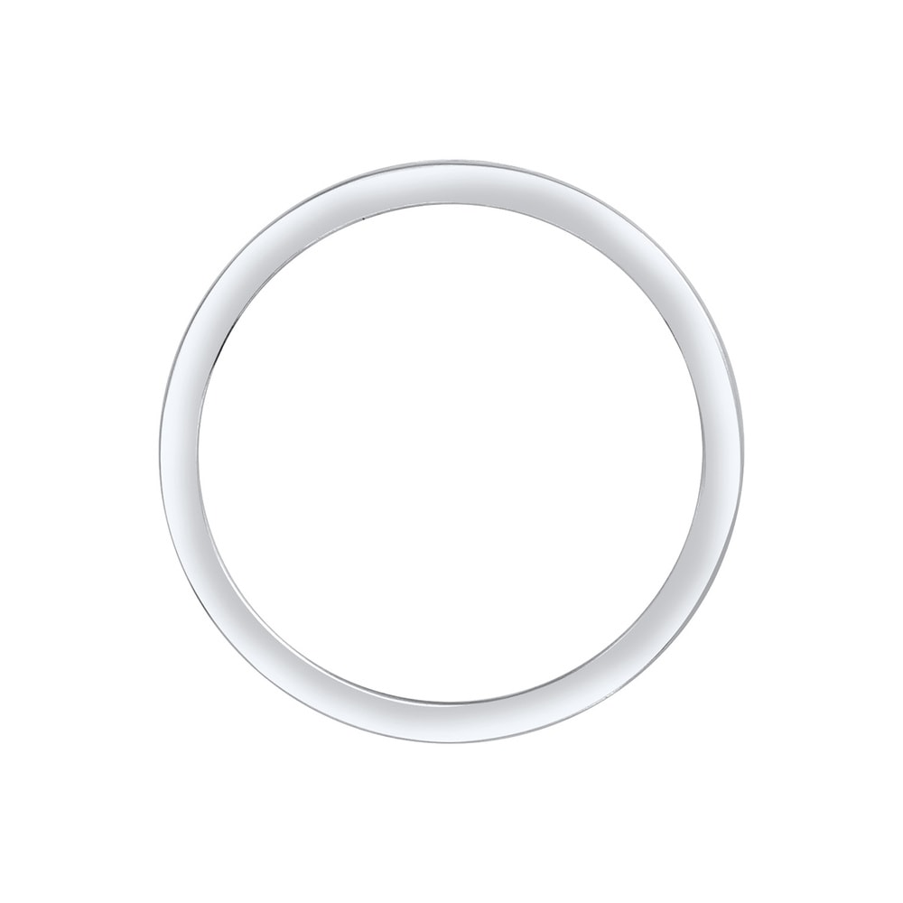 Elli Elli Bague Femmes bande Memoire avec cristaux en argent sterling 925 Bague