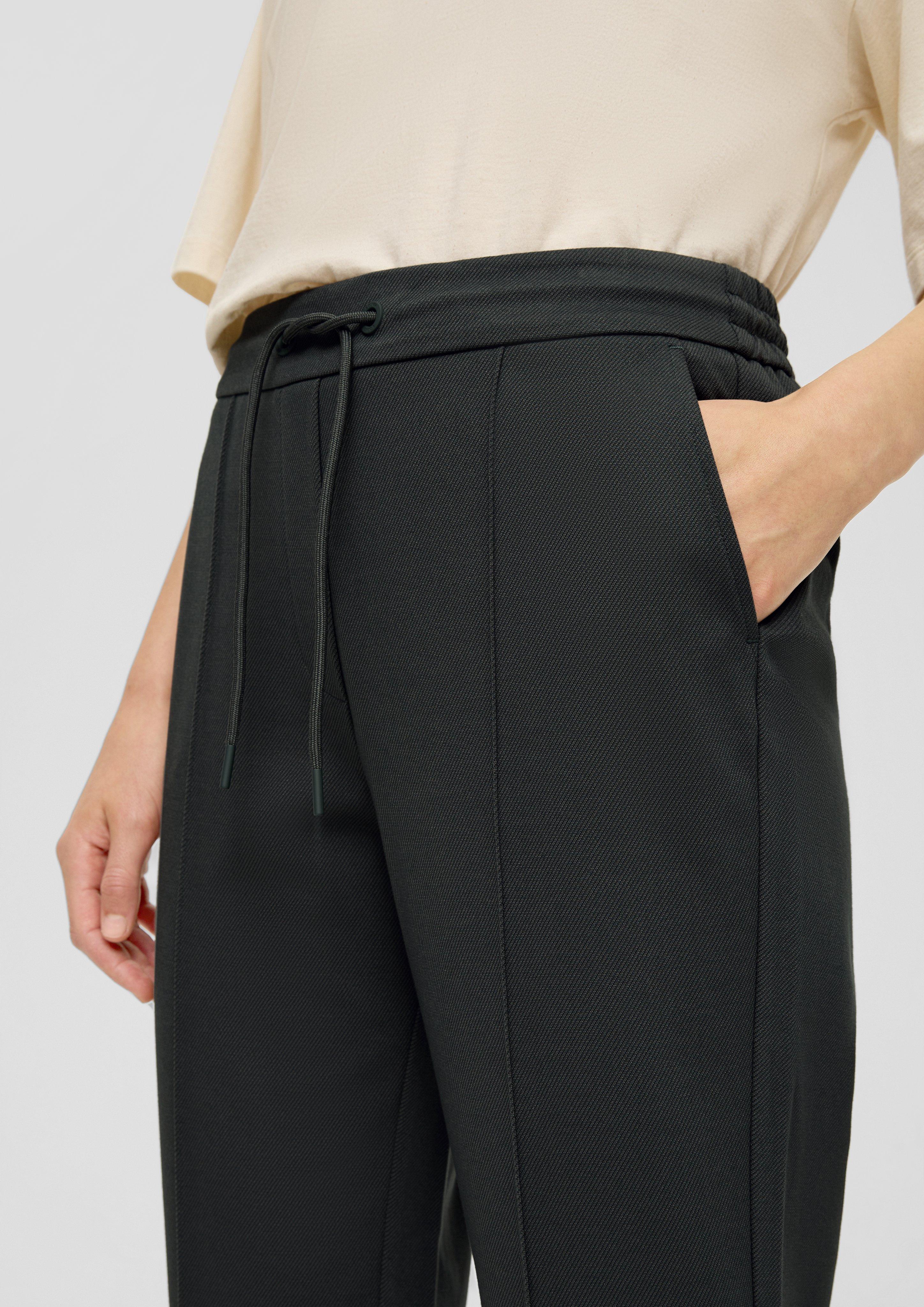 Relaxed: Twill-Joggpant aus Interlock-Jersey  2136567-7909