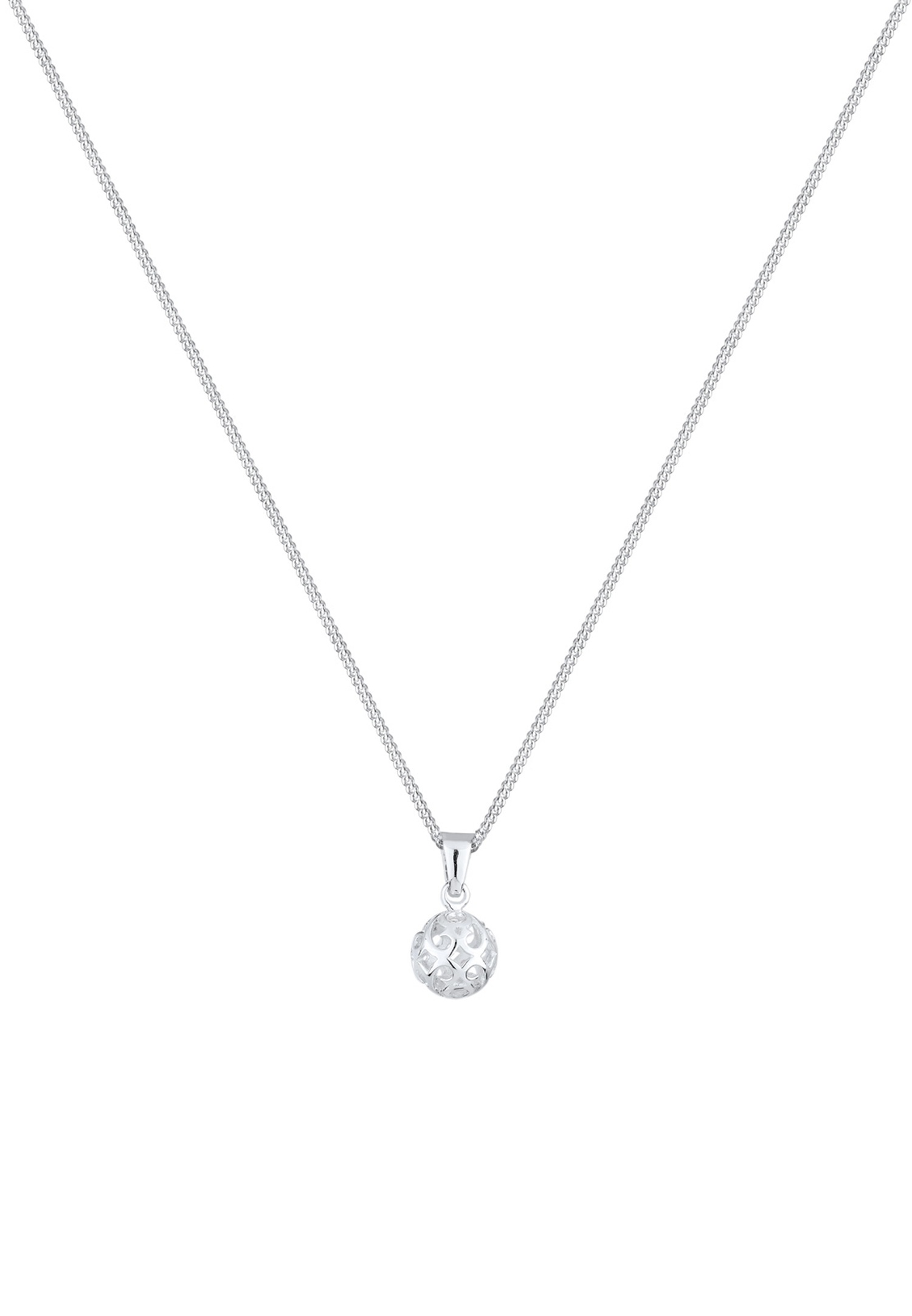 Ornamento a forma di palla giocosa da donna Elli in argento sterling 925
