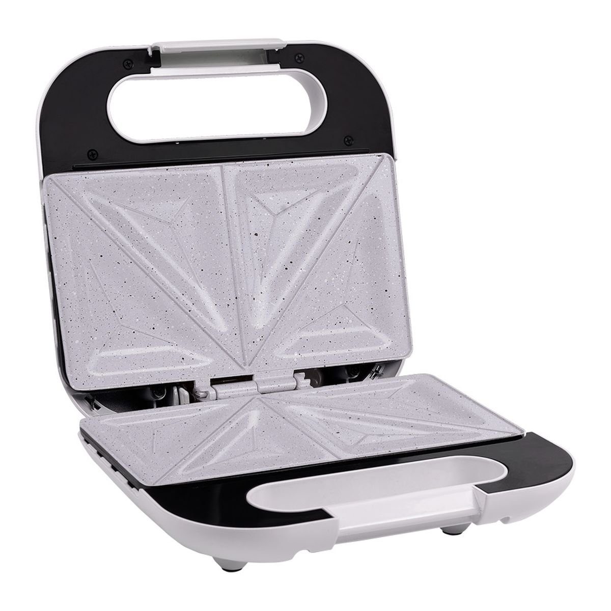 Noveen Sandwichmaker Toaster SM453 Keramik Inox Sandwich Maker, 750 W
