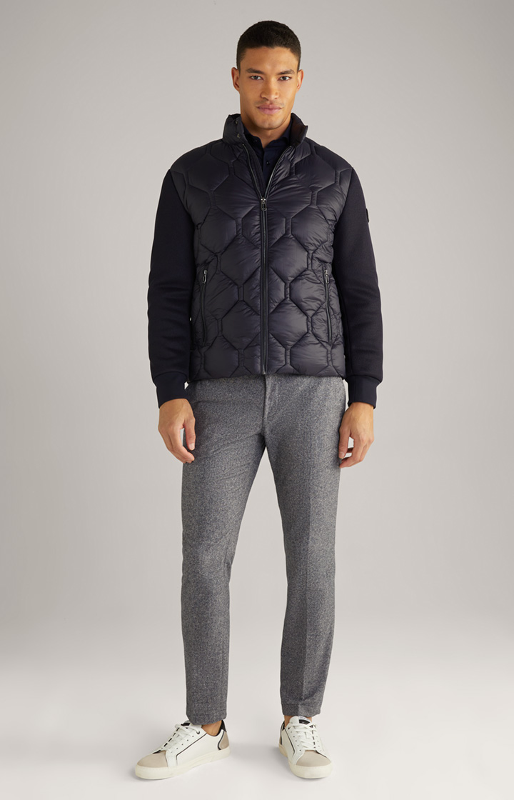 Chino Hank in Blaugrau meliert