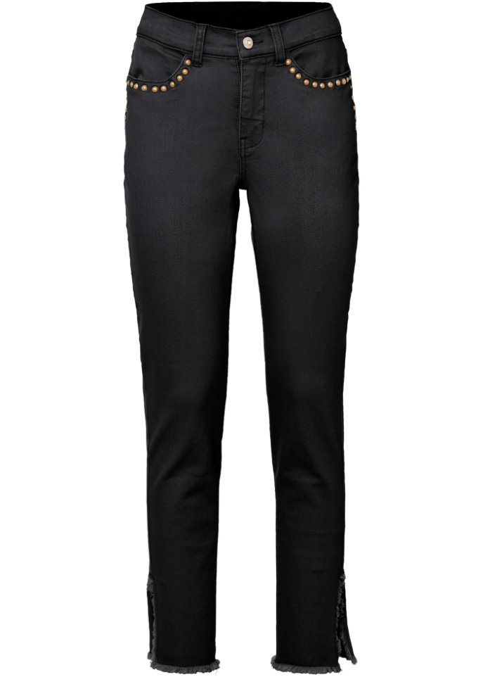 Stretch-Hose mit Nieten