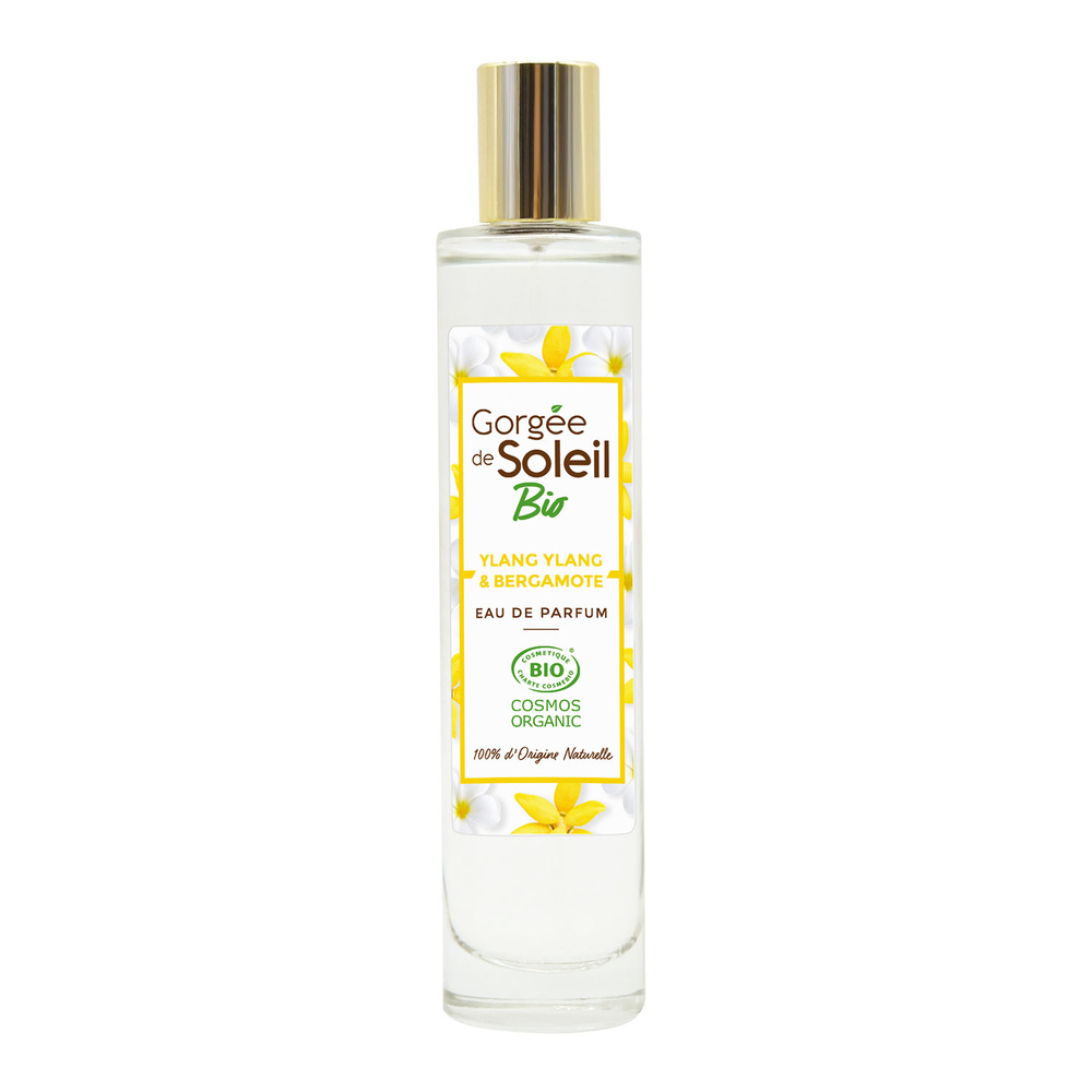 gorgée de soleil Eau de parfum Bio Ylang Ylang et Bergamote Eau de parfum