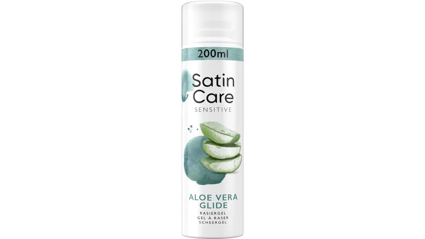 Gillette VENUS Rasiergel Satin Care Gel Aloe Vera 200 ml 200 ml