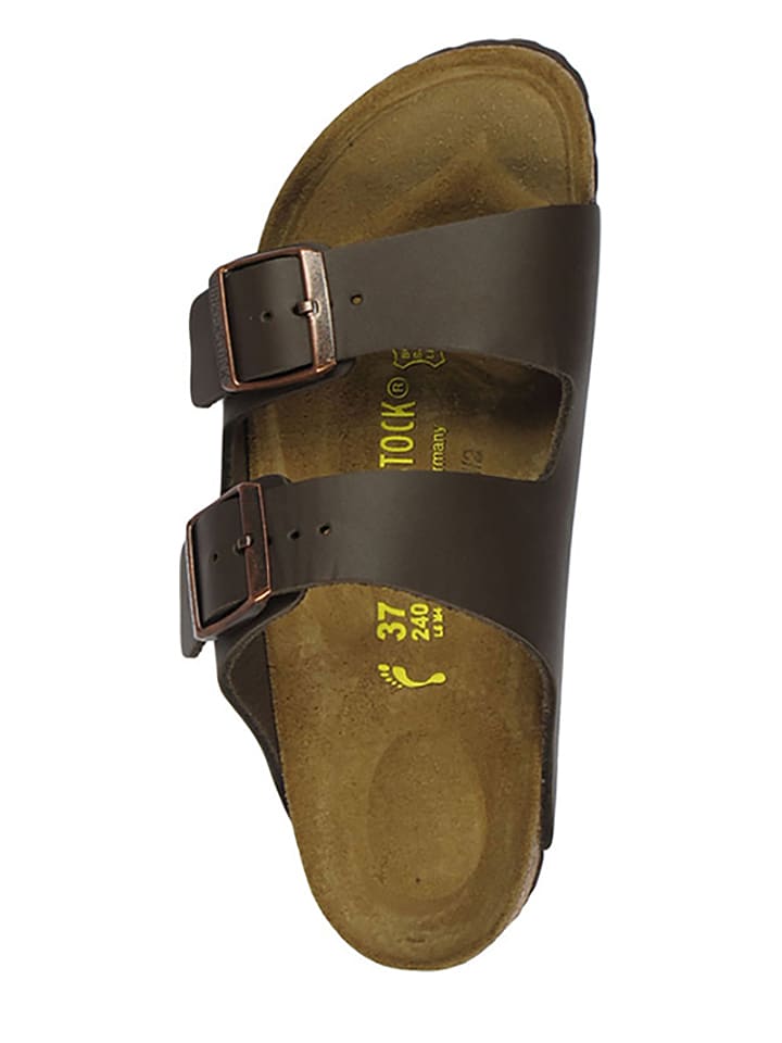 Birkenstock Leder-Pantoletten 