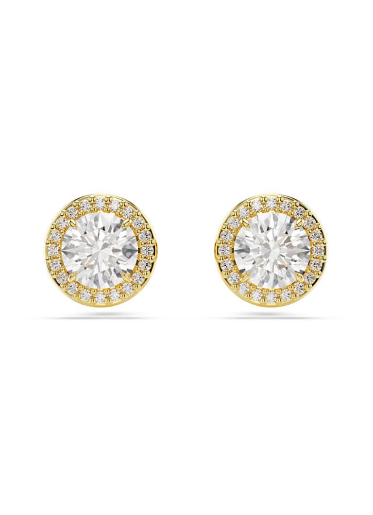 Swarovski Una stud earrings with crystal