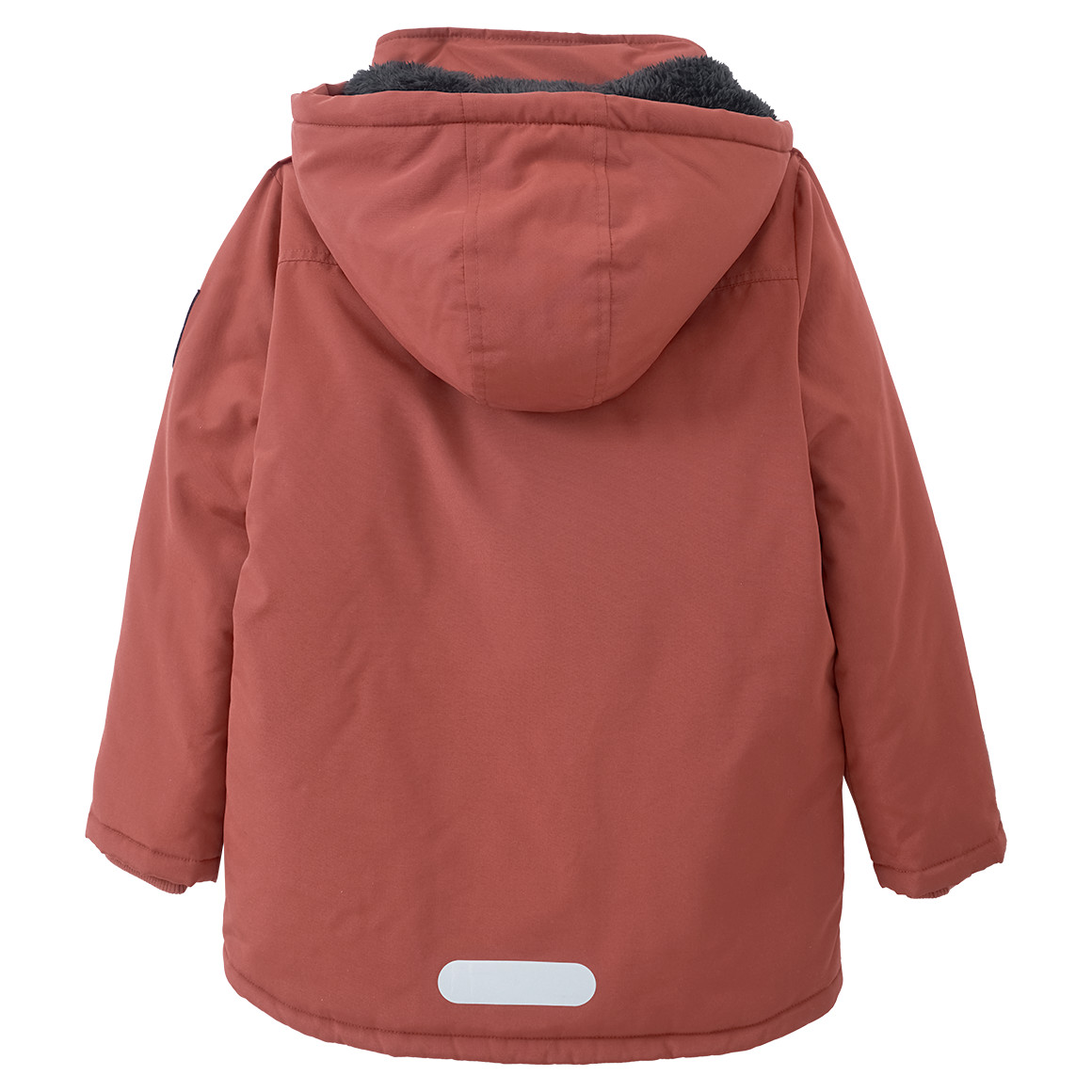 Jungen Parka mit Teddyplüsch