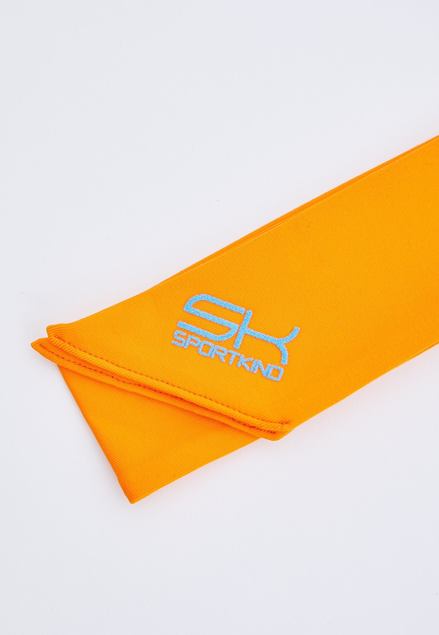 SPORTKIND Schweißband Tennis Stirnband Schweißband, unisex Kinder & Erwachsene, orange