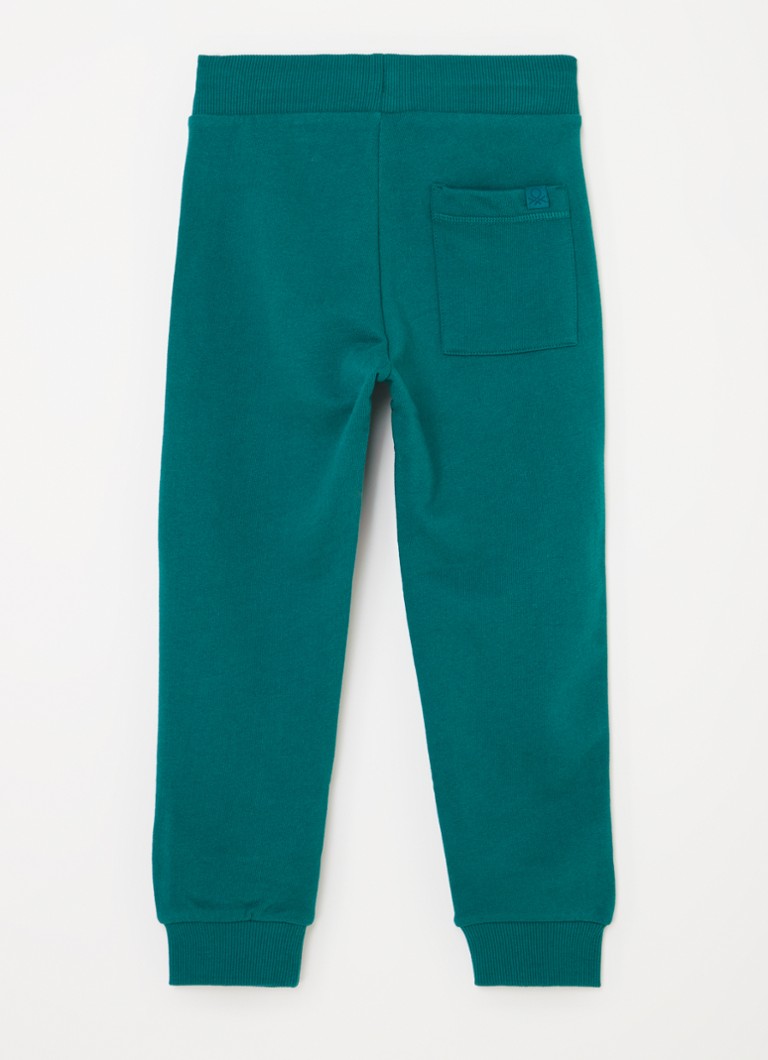 Pantaloni de trening Benetton slim fit cu șnur de strângere