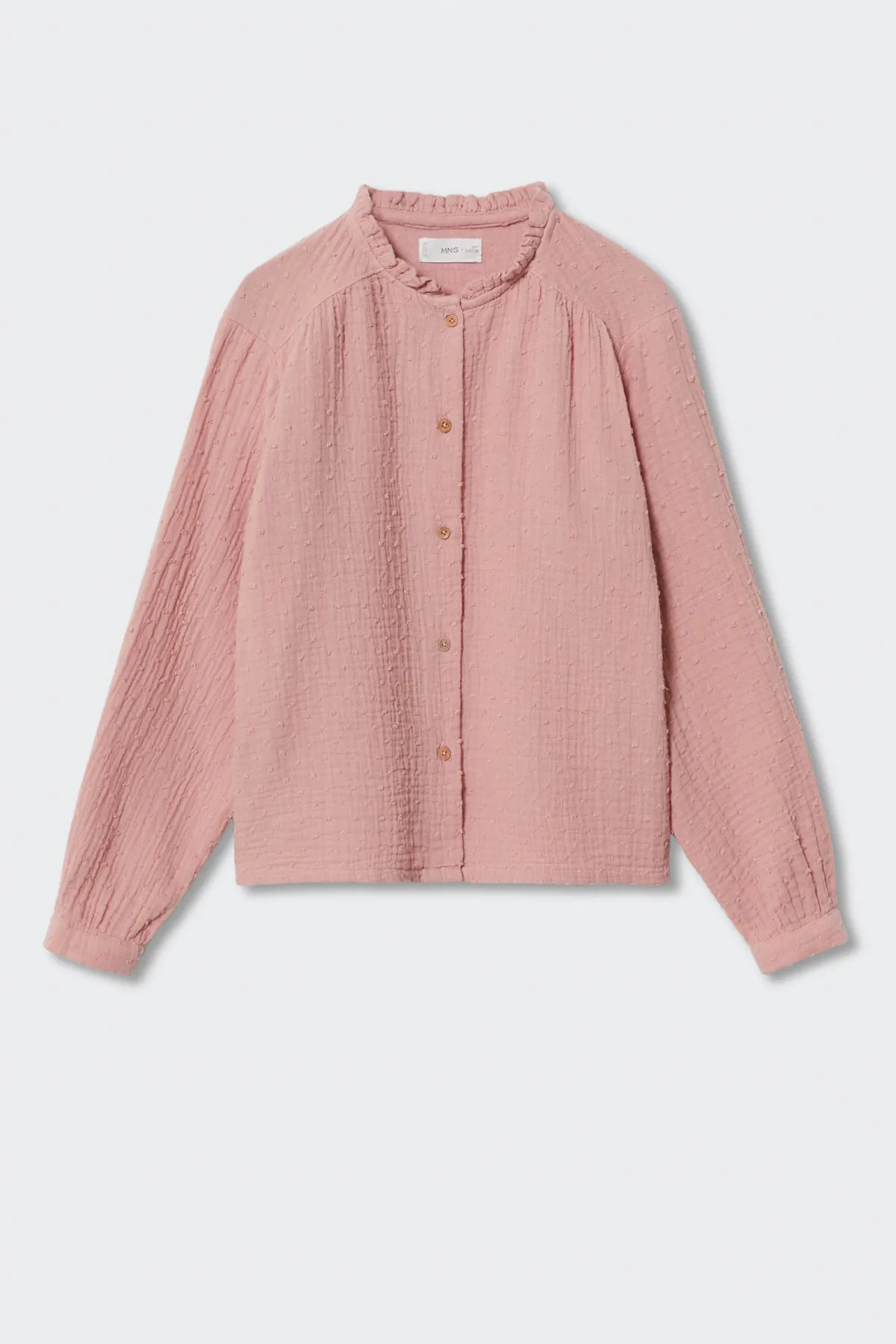 MANGO Kids  37064764 Hemden Rosa
