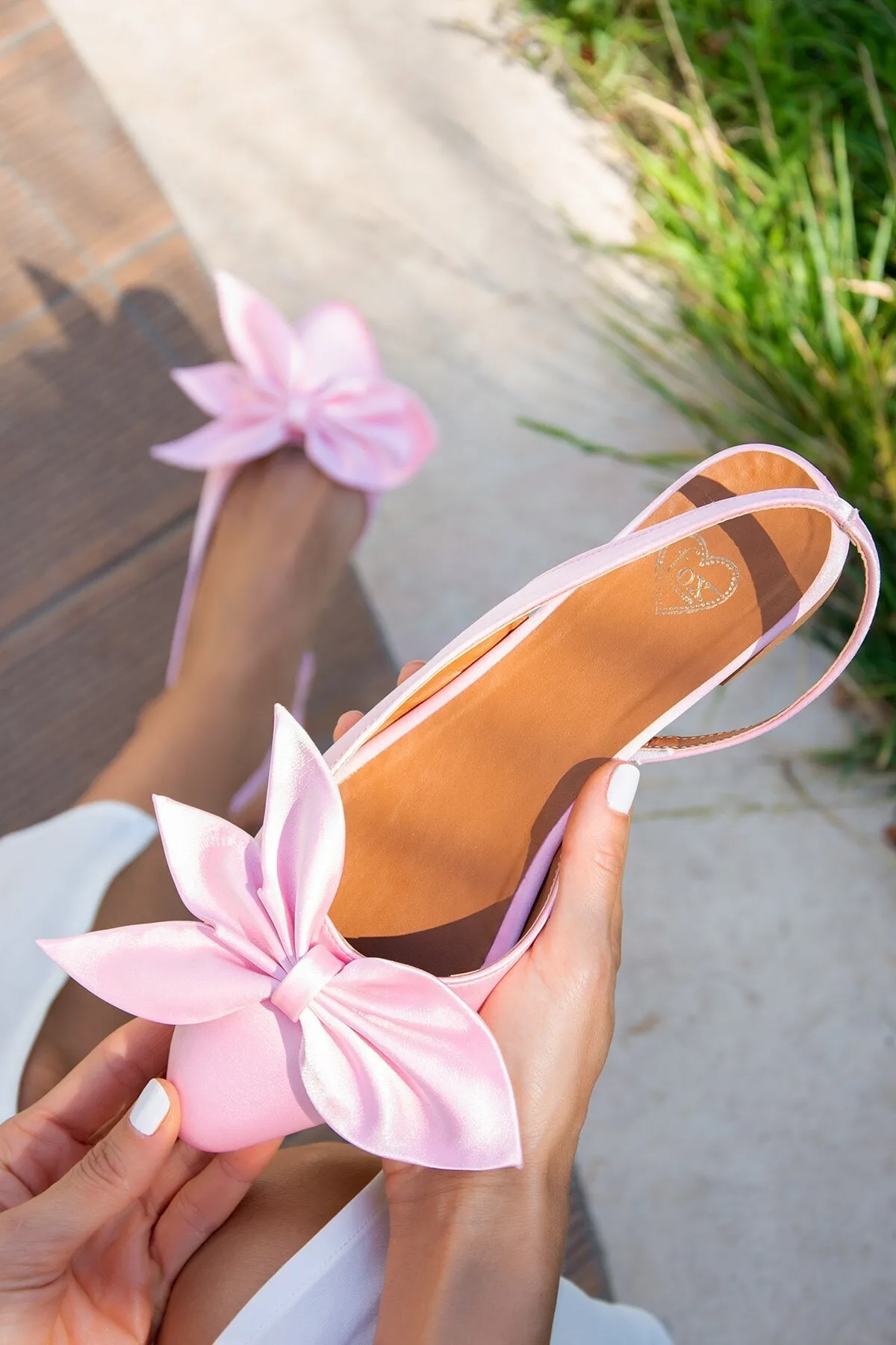 Fox Shoes  Powder Damen Ballerinas H726809004