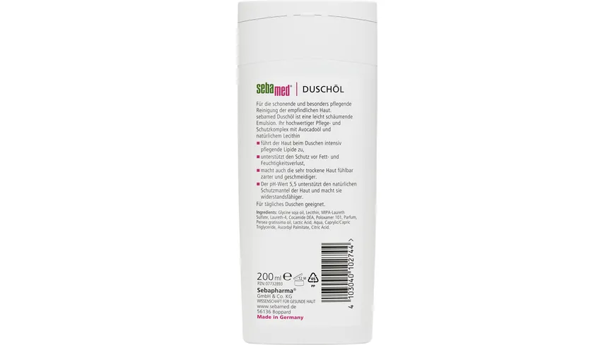 Sebamed Duschöl 200 ml