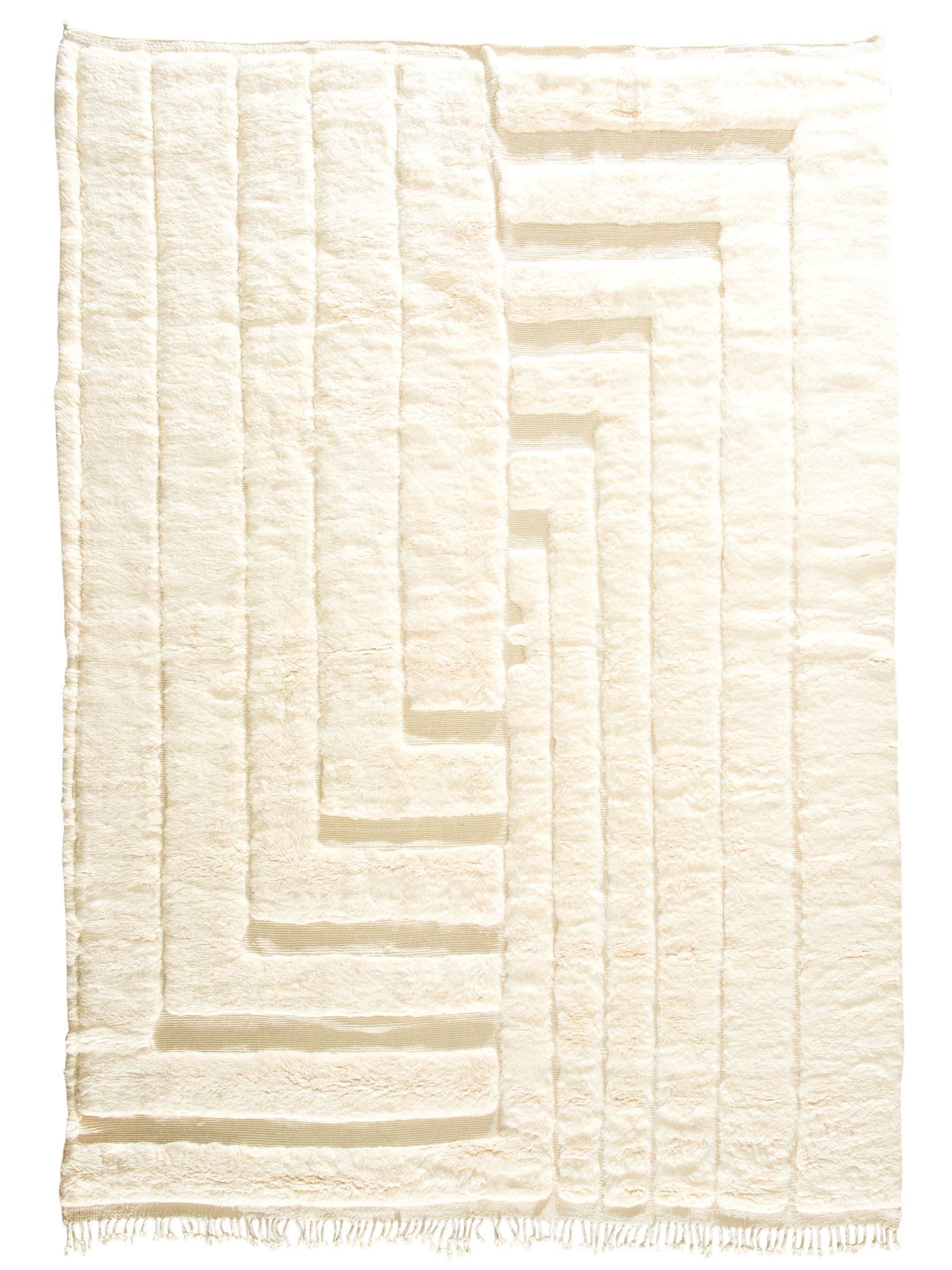 Beni Ourain ca. 261 x 363 cm, Unikat / Einzelstück