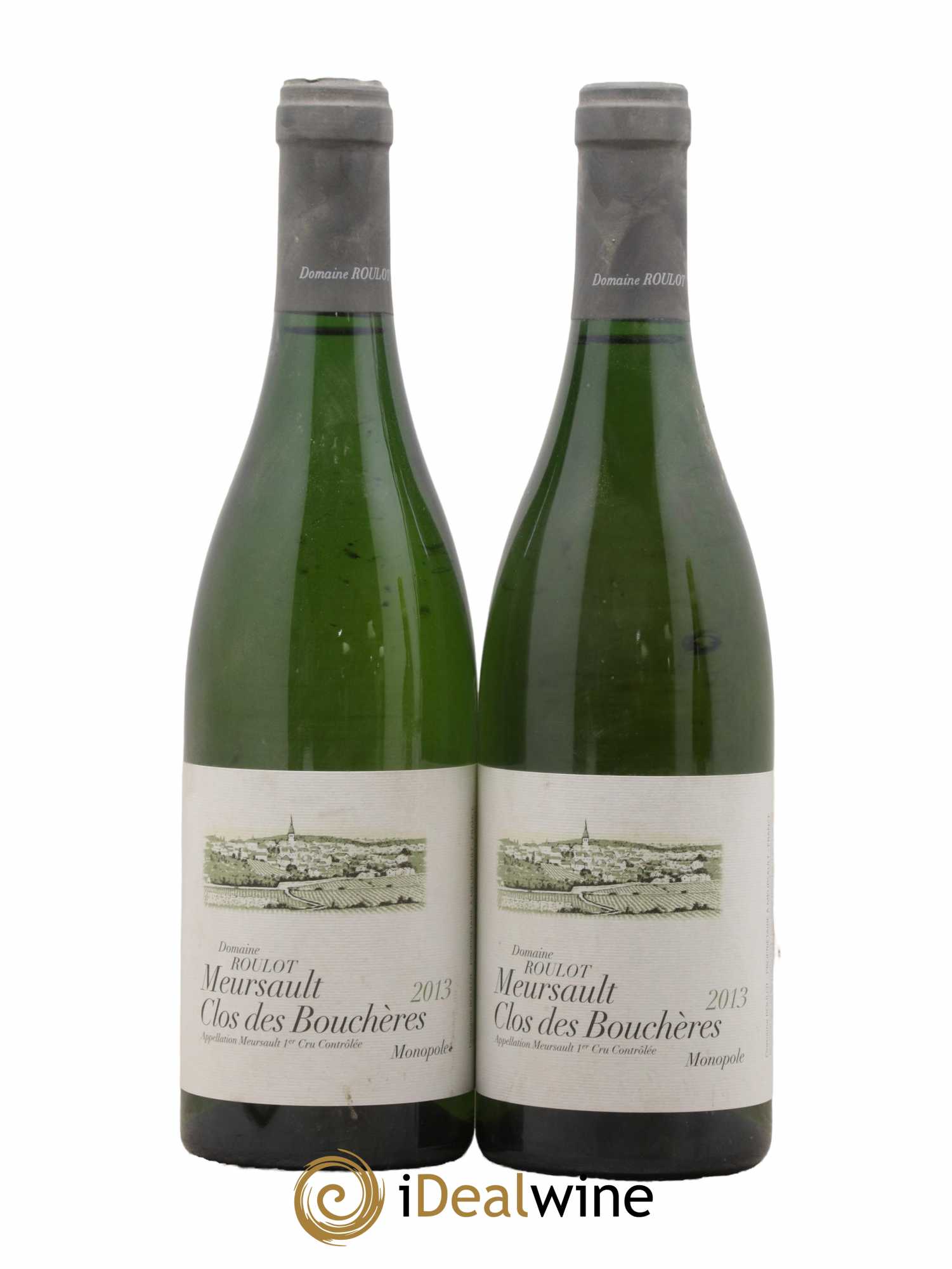 Meursault 1er Cru Les Bouchères Roulot (Domaine)  2013 - Lot de 2 Bouteilles