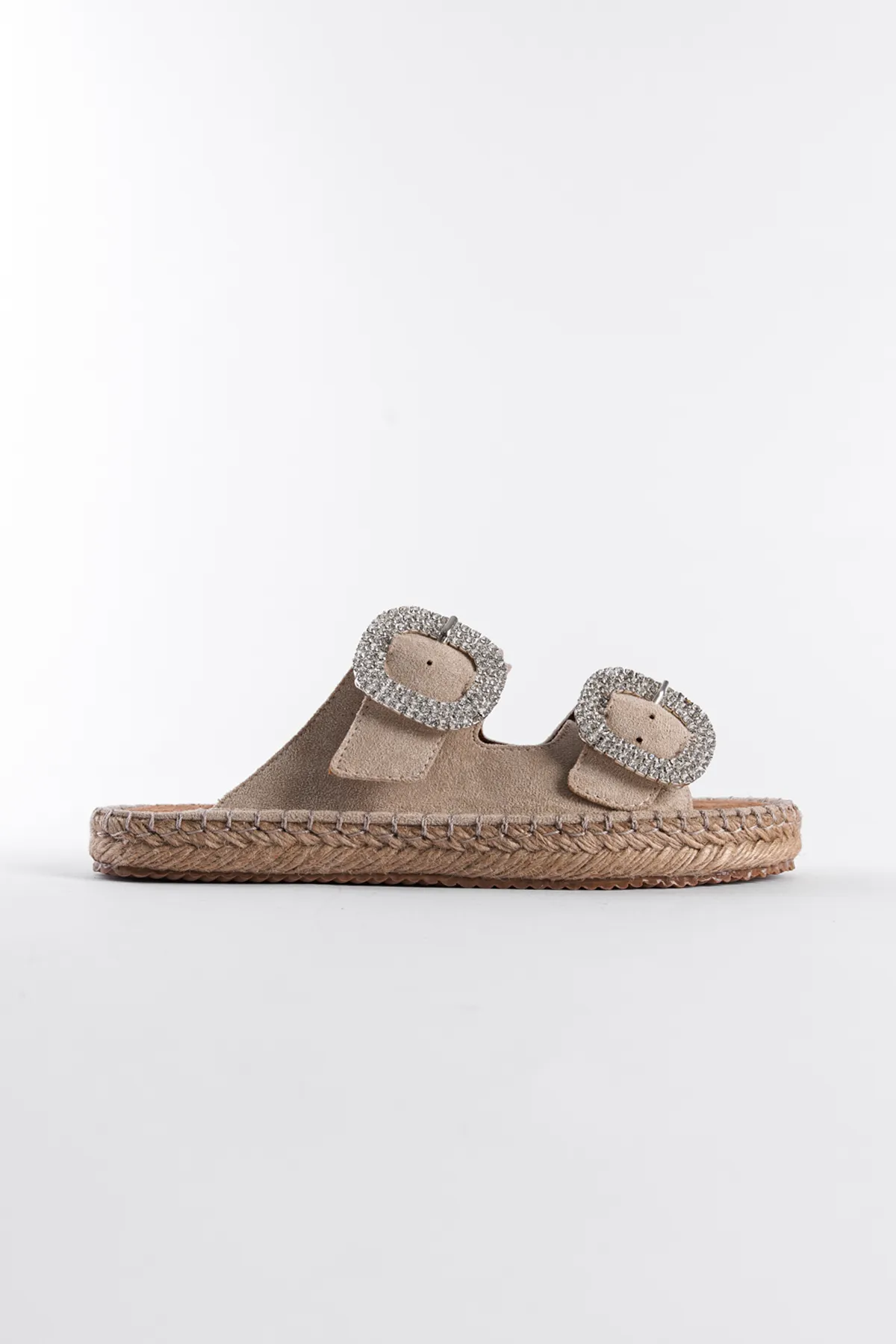 Capone Outfitters  Pantolette - Beige - Flacher Absatz