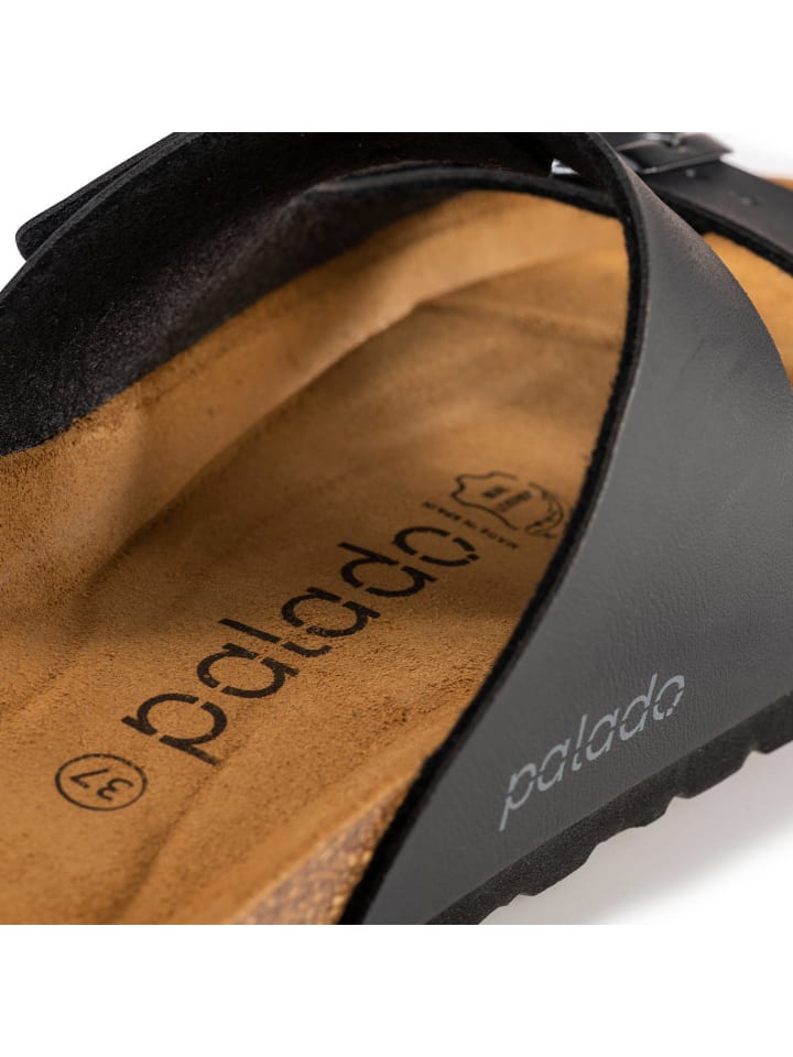 palado Pantoletten in Schwarz günstig kaufen
