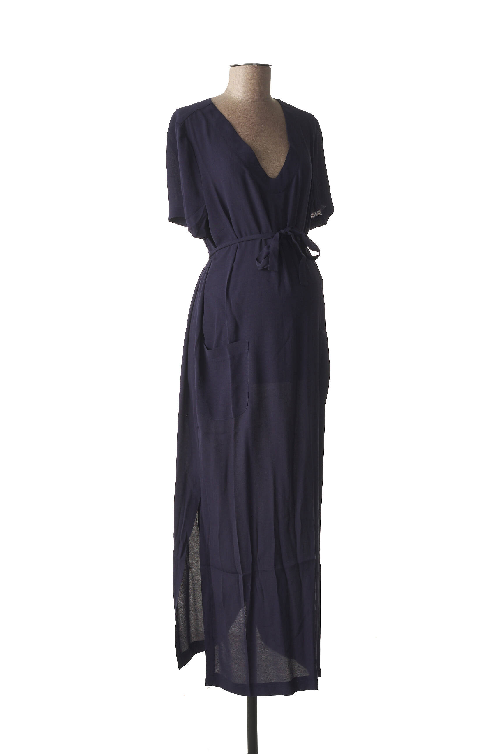 Fragile Robes Maternite Femme couleur bleu