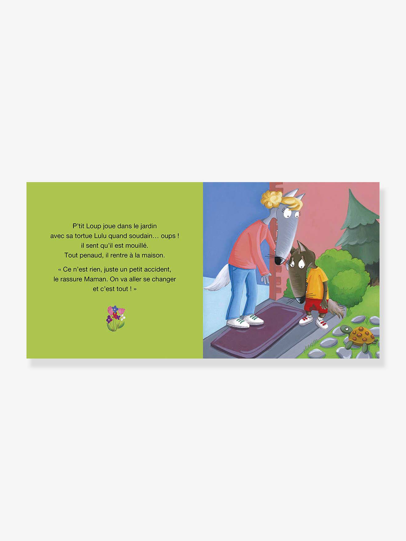 Livre P'tit Loup ne met plus de couches AUZOU vert