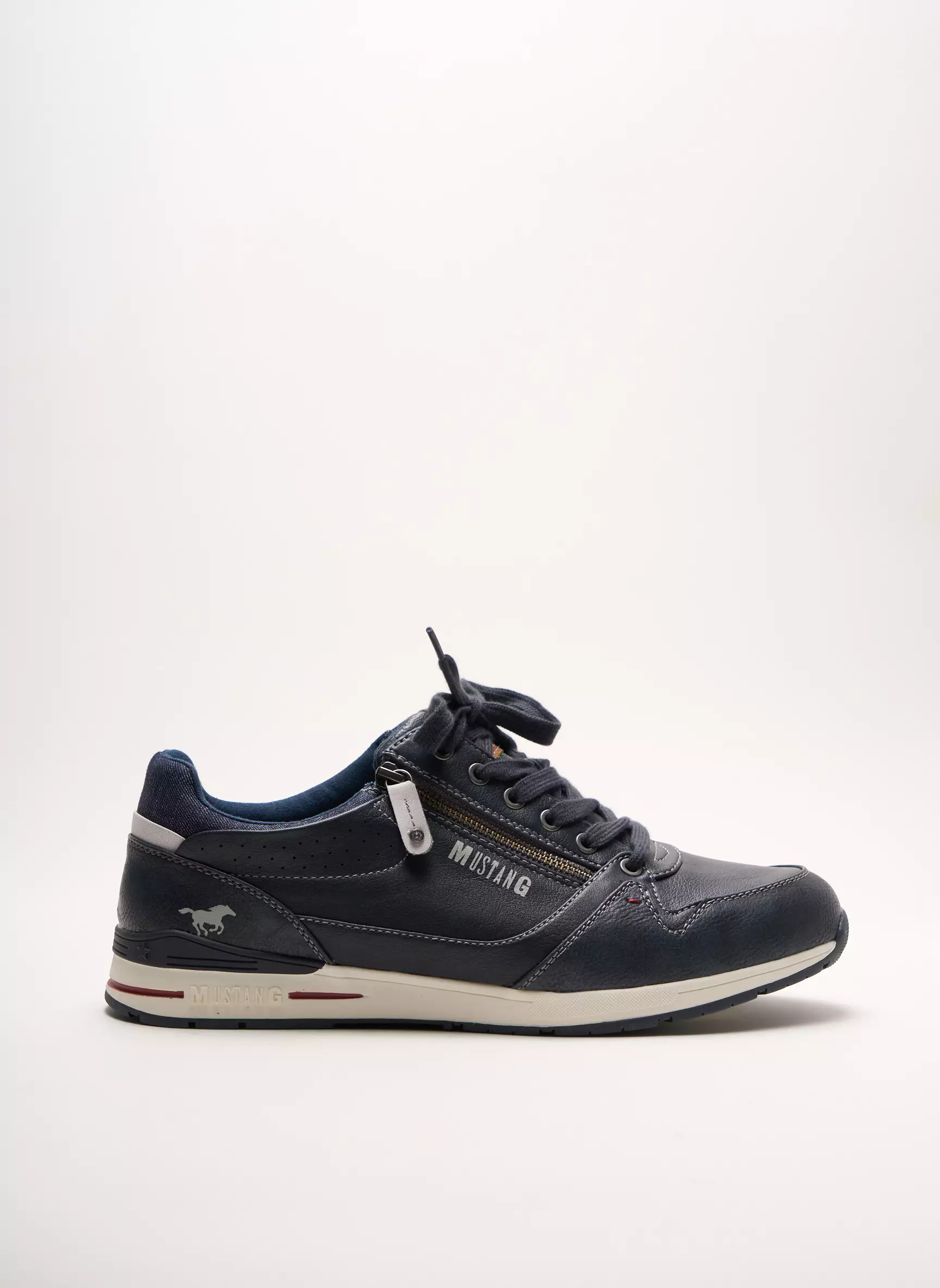 Mustang Baskets Homme couleur bleu