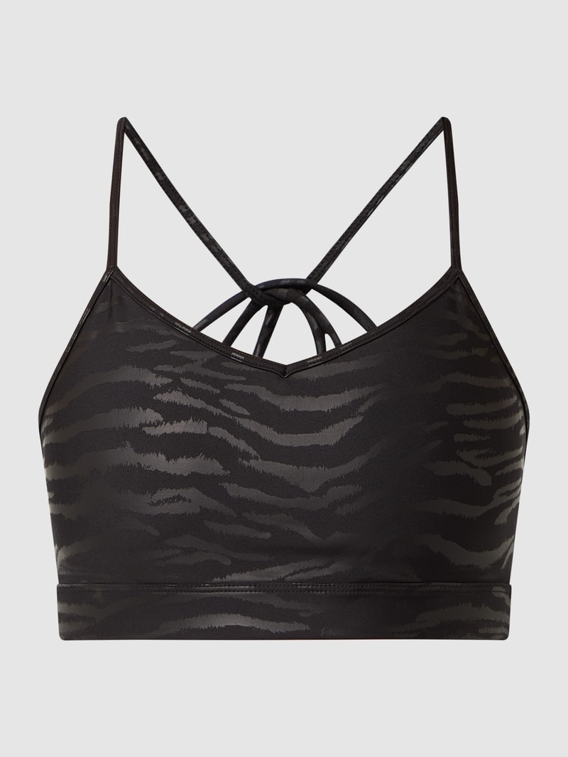 Bustier mit Spaghettiträgern in schwarz