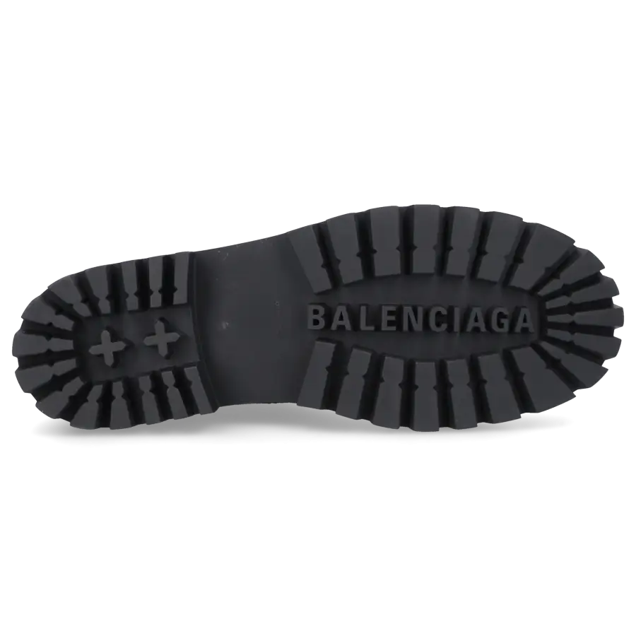 Balenciaga - Schnürboots STRIKE Kalbsleder - schwarz