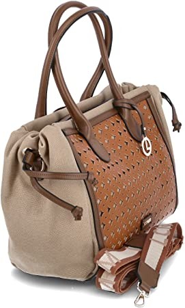 L. CREDI Handtaschen braun