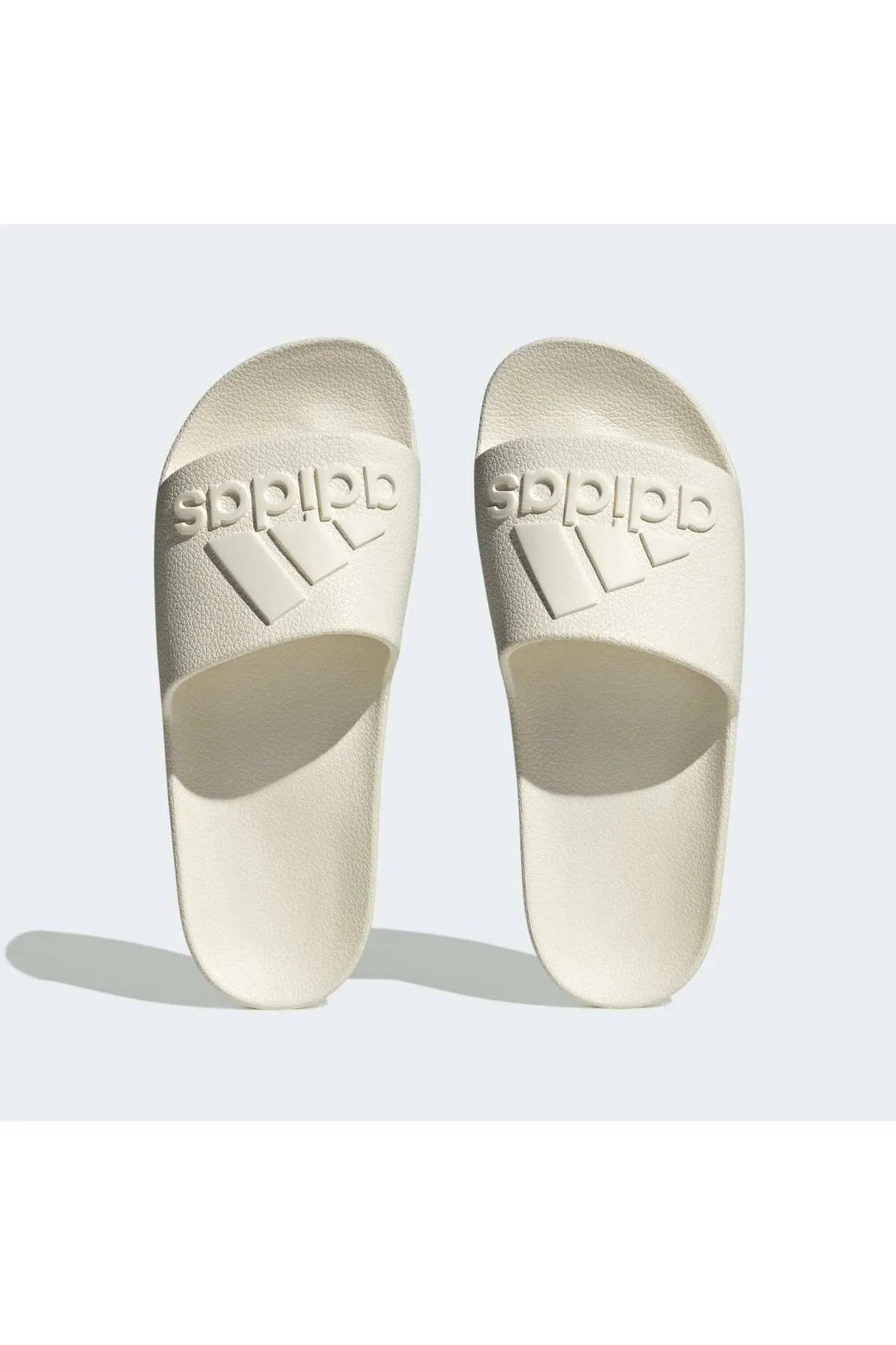 adidas  Pantolette - Weiß - Flacher Absatz