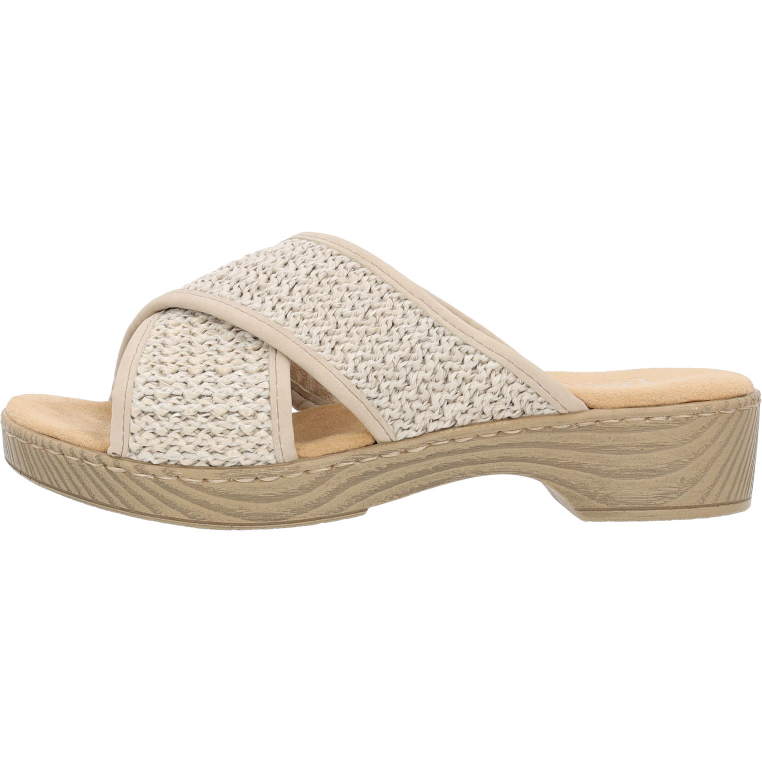 Rieker 62288, Pantoletten, Damen, Beige