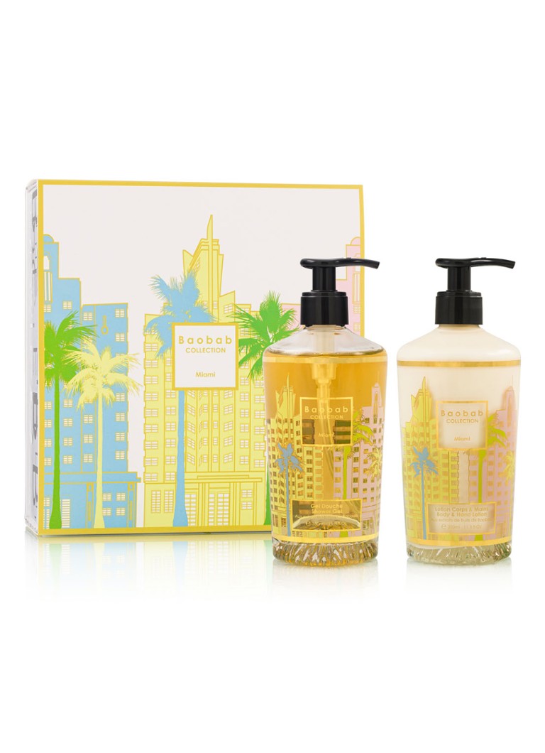 Baobab Collection Miami set za njegu losiona za tijelo i gela za tuširanje