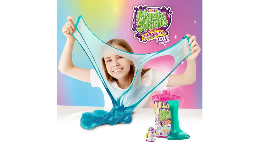 CRAZE - MAGIC SLIME Unicorn XXL Dose mit 600ml Schleim und einer Figur 600 ml