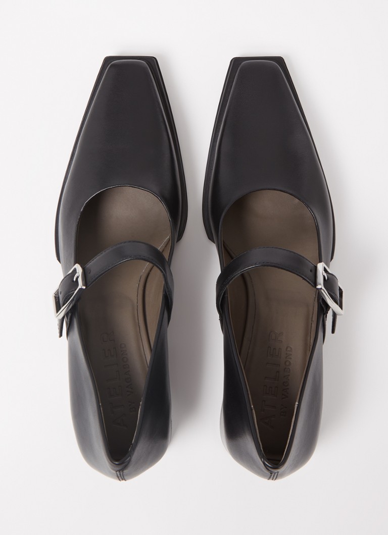Pantofi cu toc din piele Eida de la Vagabond Shoemakers