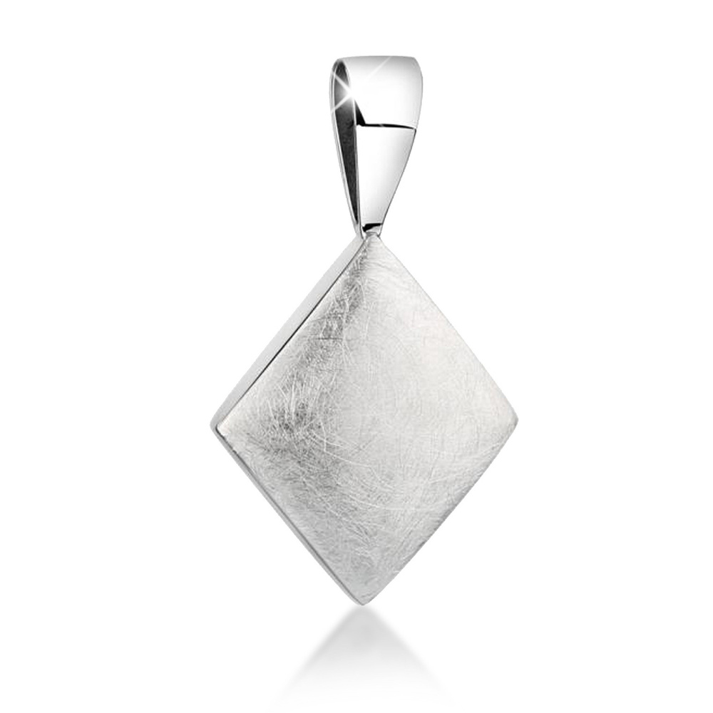 Nenalina Nenalina Pendentif Femmes carré pendentif Géo en argent sterling 925 Pendentif
