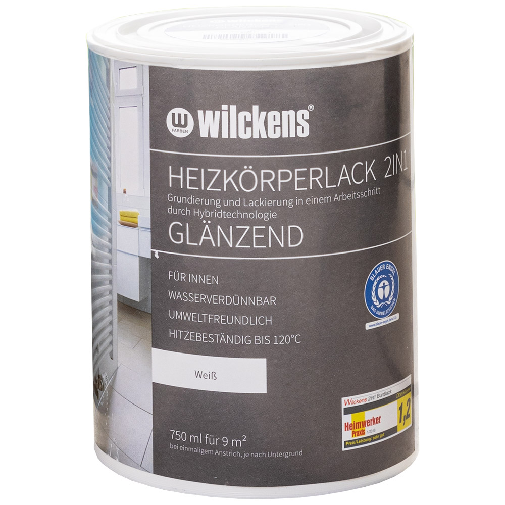 Wilckens Farben Wilckens Heizkörperlack 2in1, glänzend - Weiß