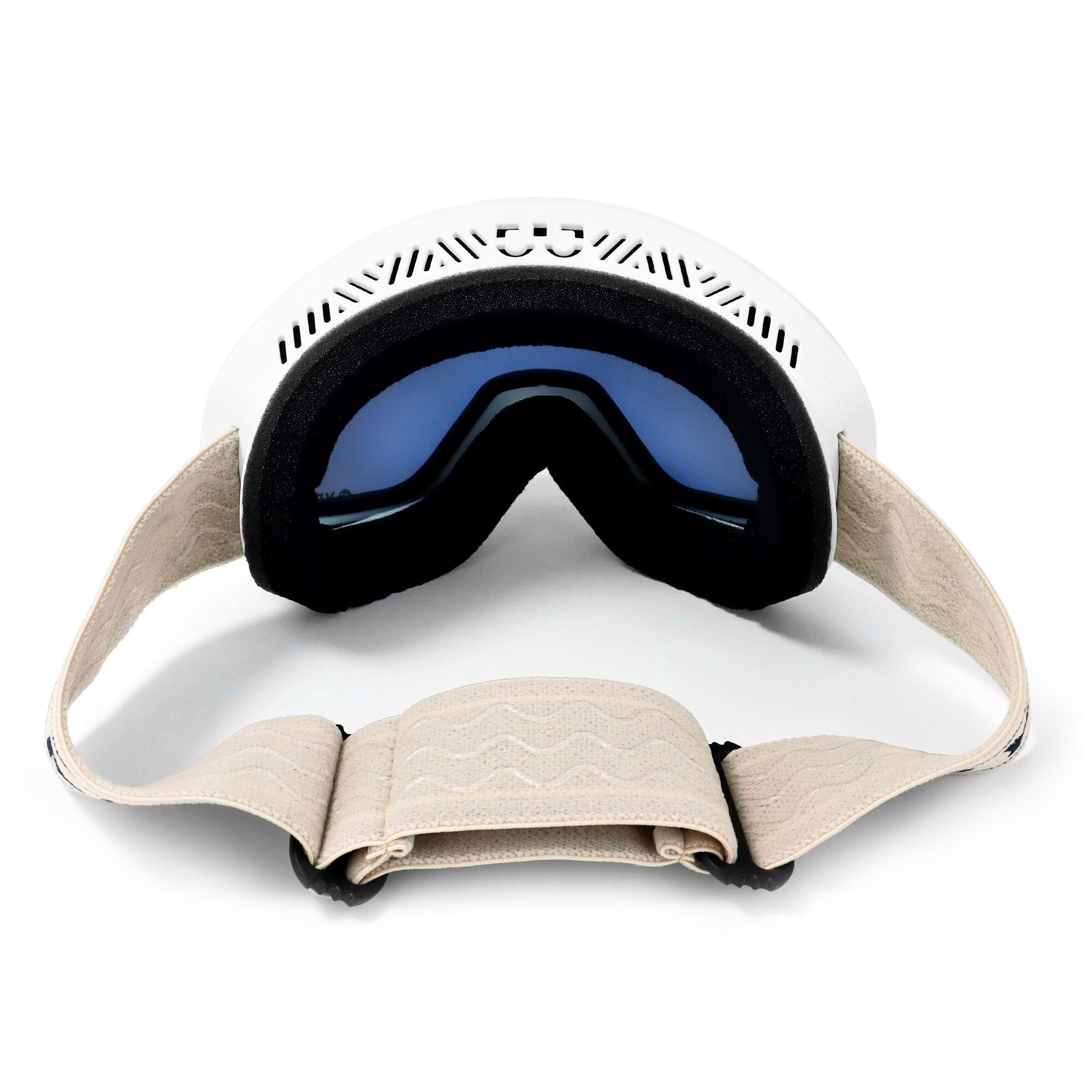 YEAZ Skibrille BLACK RUN, Premium-Ski- und Snowboardbrille für Erwachsene und Jugendliche