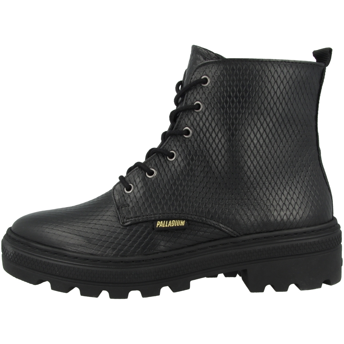 Palladium Pampa Cult Hi EMB Schnürboots schwarz
