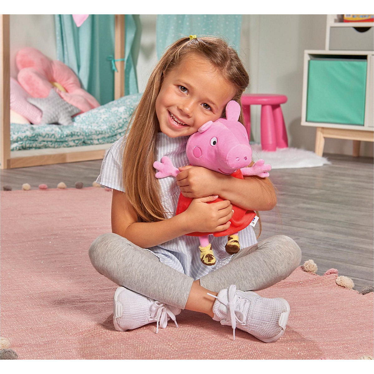 Peppa Pig Plüschfigur Peppa mit Sound, 22 cm