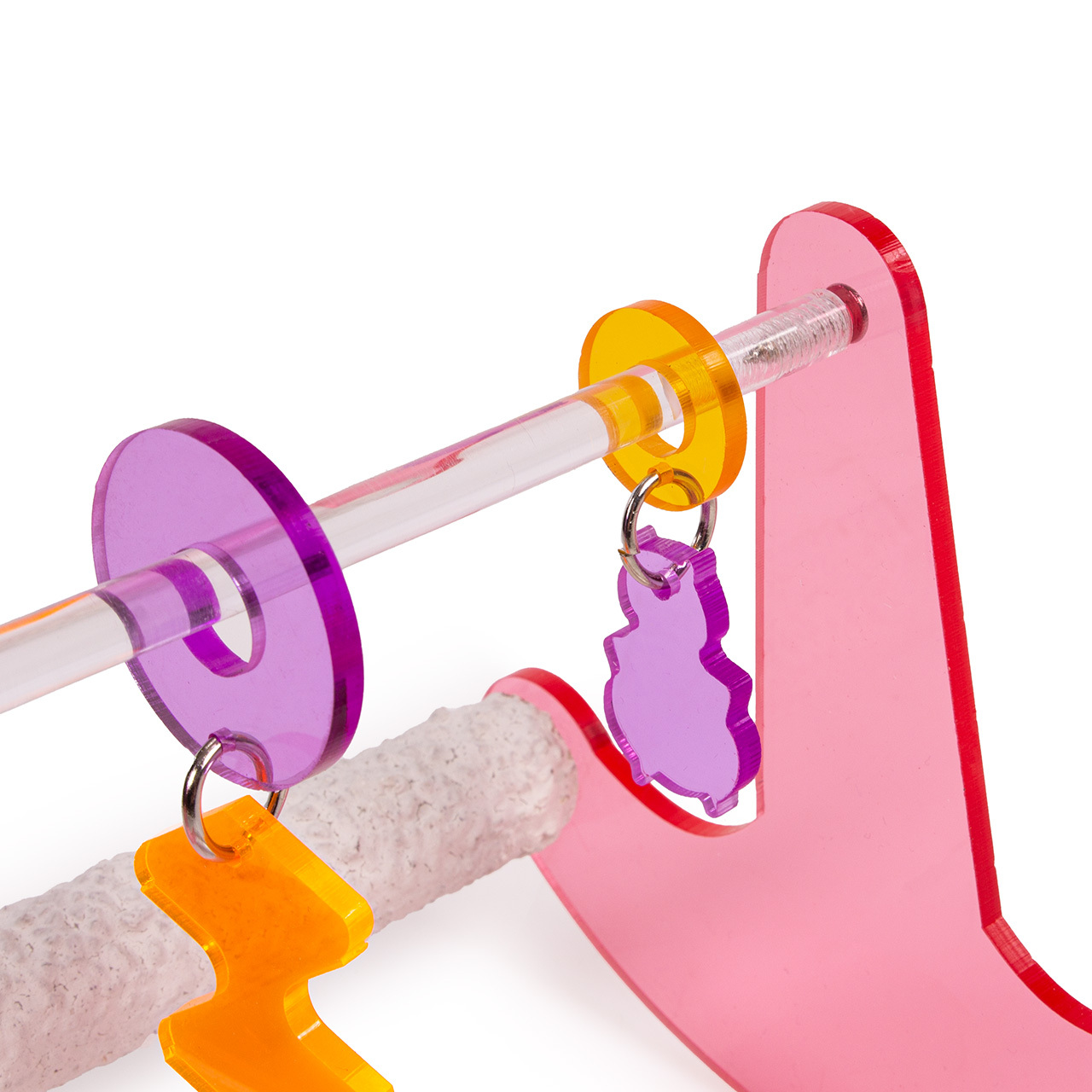 HappyBird Spielzeug HappyBird Vogelspielzeug Rock'n Roll Wippe M