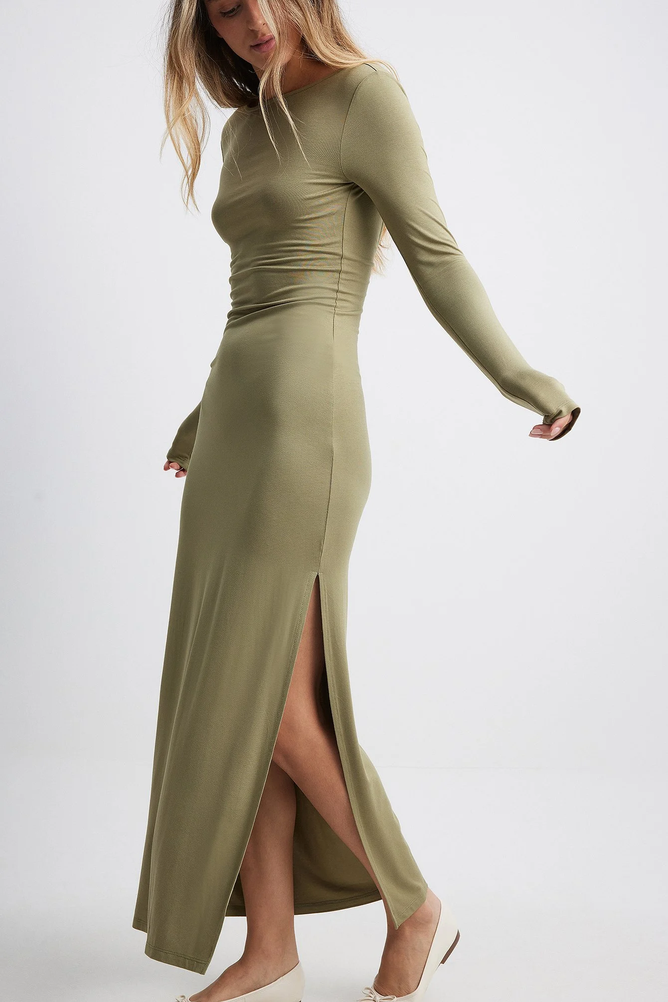 Soft Line Maxi Dress