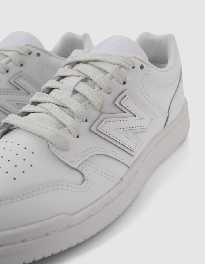 Baskets New Balance 480 blanc fille