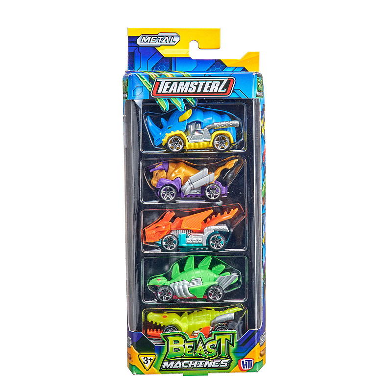 Teamsterz Bil Beast machines 5-pk, Teamsterz