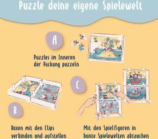 Kinderpuzzle ab 4 Jahren - Safari-Zeit - 24 Teile