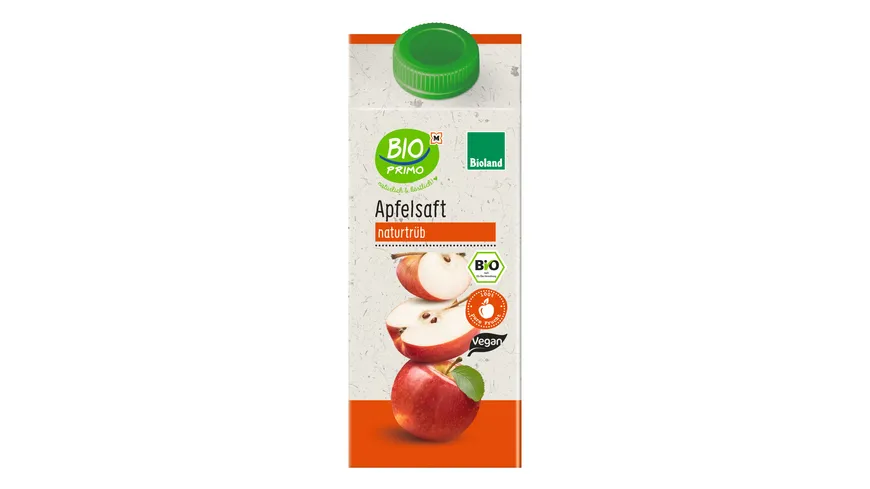BIO PRIMO Bioland-Apfelsaft naturtrüb 200 ml