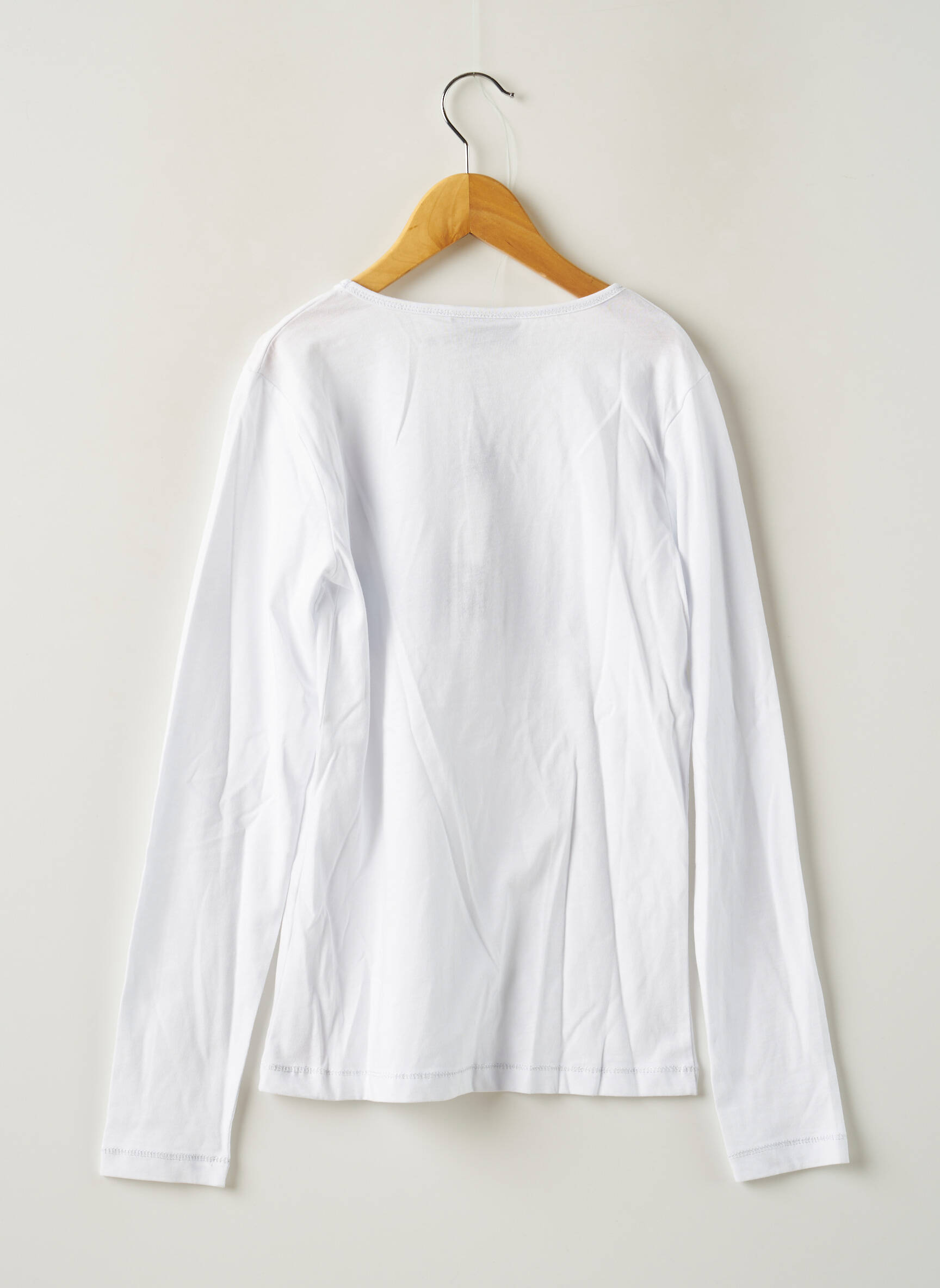 Beckaro Tshirts Fille couleur blanc