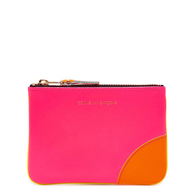 Comme des Garcons Wallet Super Fluo pink/yellow
